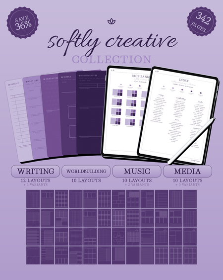 Softly Creative Collection — Amethyst