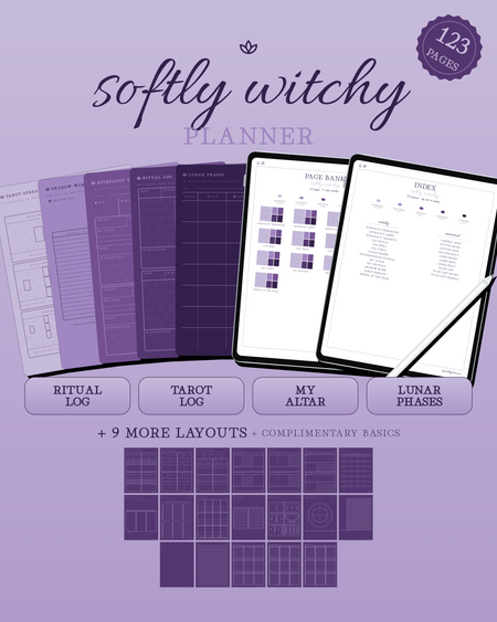Softly Witchy Planner — Amethyst