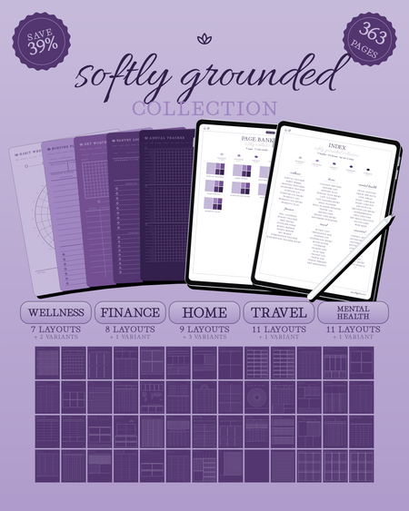 Softly Grounded Collection — Amethyst