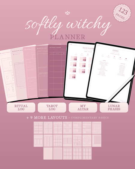 Softly Witchy Planner — Blush