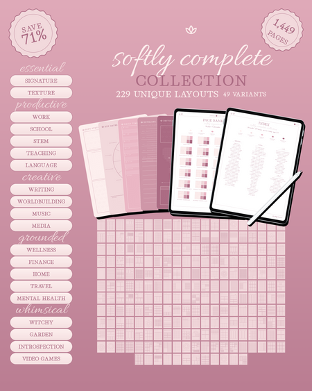 Softly Complete Collection — Blush