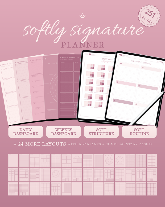 Softly Signature Planner
