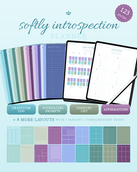 Softly Introspection Planner — Cove