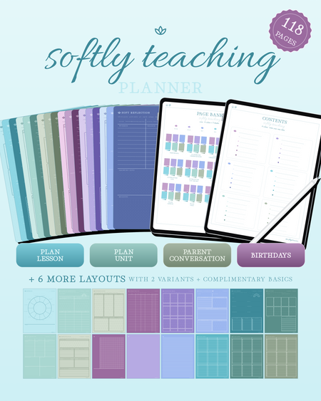Softly Teaching Planner — Cove