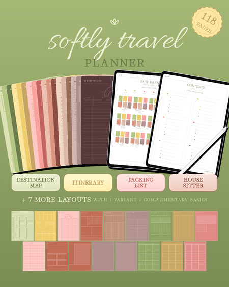 Softly Travel Planner — Desert