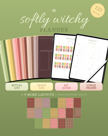 Softly Witchy Planner — Desert