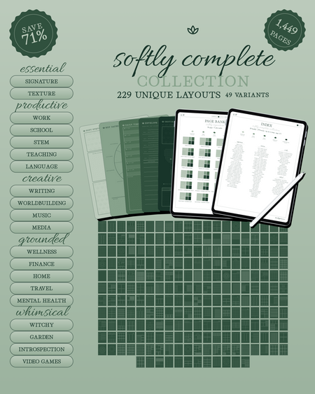 Softly Complete Collection — Emerald