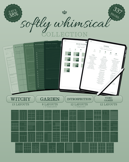 Softly Whimsical Collection — Emerald