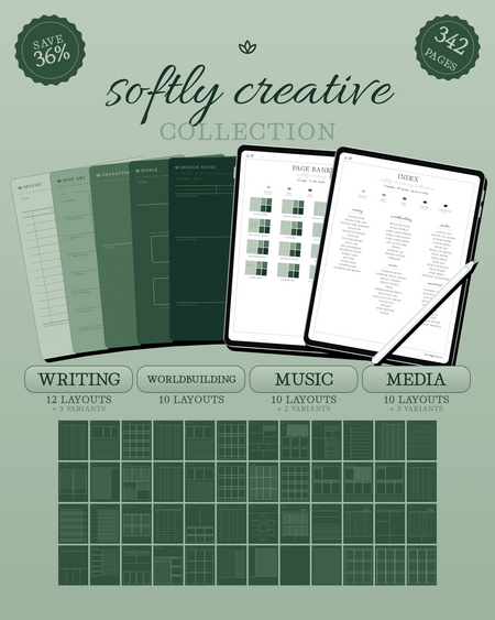 Softly Creative Collection — Emerald