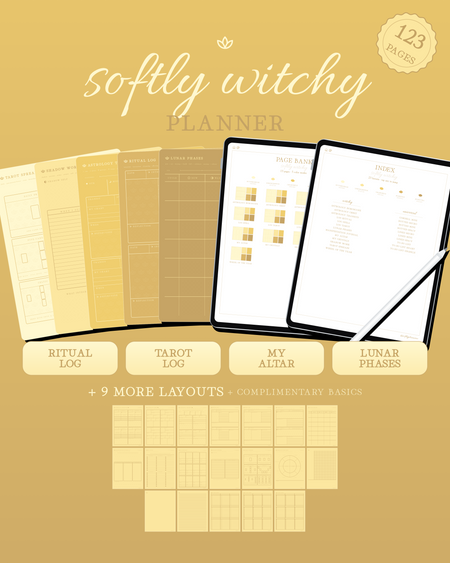 Softly Witchy Planner — Lemon