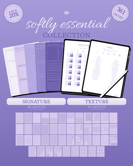 Softly Essential Collection — Lilac