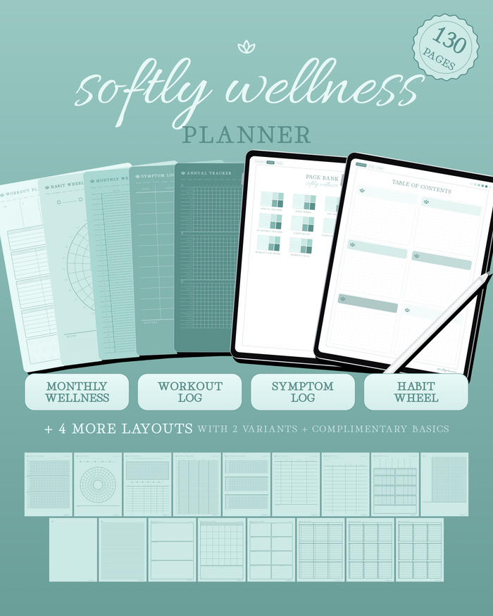 Softly Wellness Planner