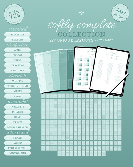 Softly Complete Collection — Mint