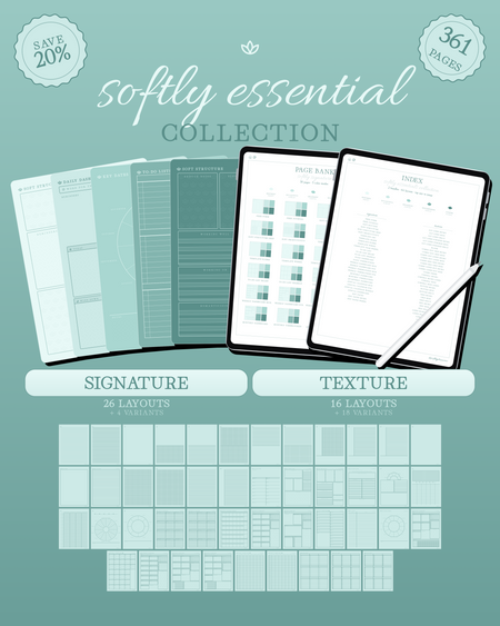 Softly Essential Collection — Mint