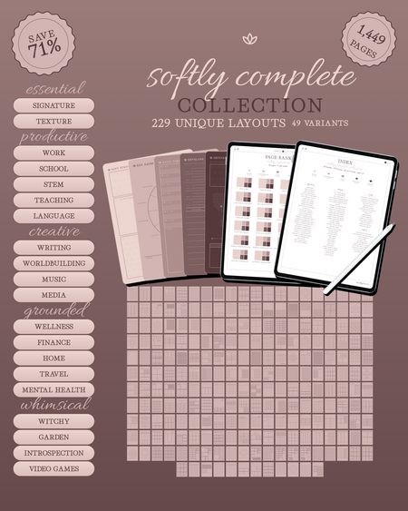 Softly Complete Collection — Mocha