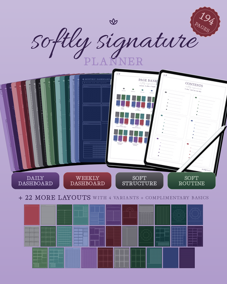 Softly Signature Planner — Nocturne