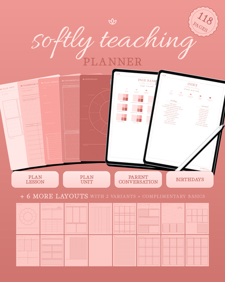 Softly Teaching Planner