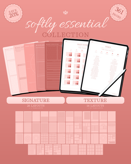 Softly Essential Collection — Peach