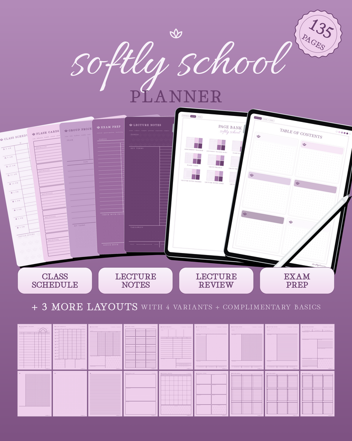 Softly School Planner