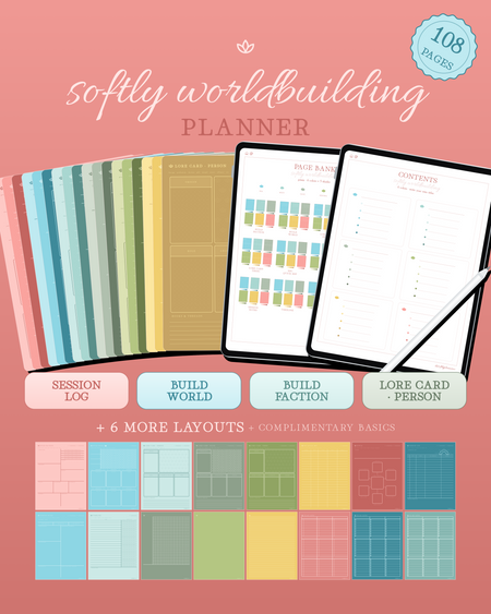 Softly Worldbuilding Planner — Prism