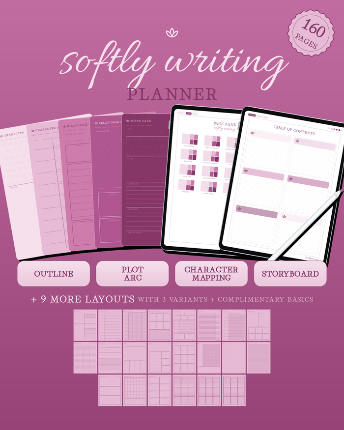 Softly Writing Planner