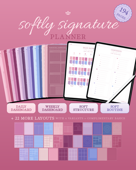 Softly Signature Planner — Romance