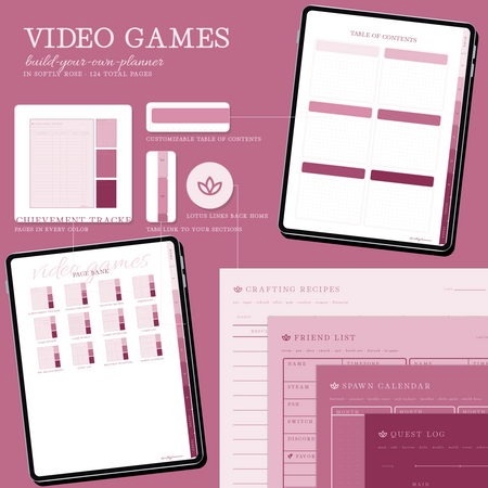 Video Games Planner