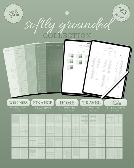Softly Grounded Collection — Sage
