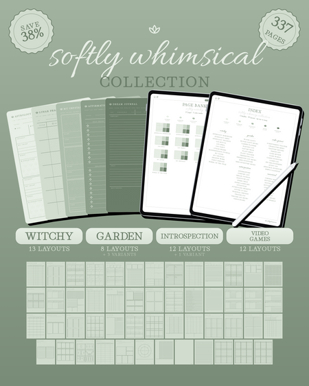 Softly Whimsical Collection — Sage