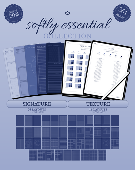Softly Essential Collection — Sapphire