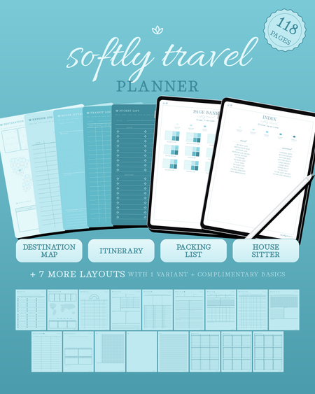 Softly Travel Planner — Sea