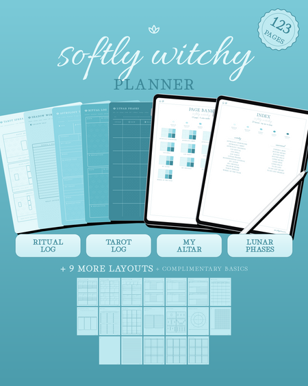 Softly Witchy Planner — Sea