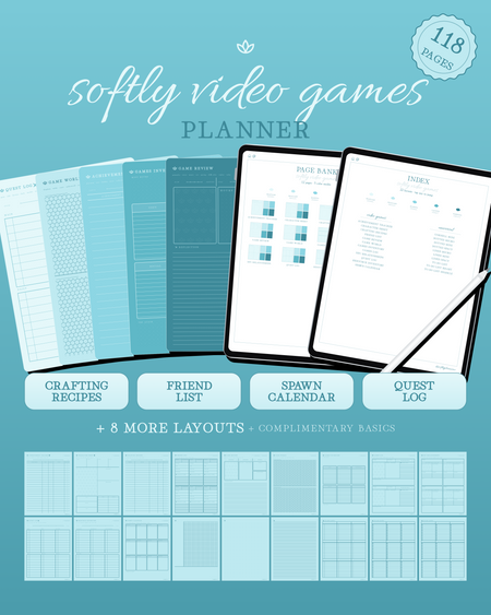 Softly Video Games Planner — Sea