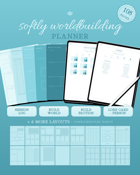 Softly Worldbuilding Planner — Sea
