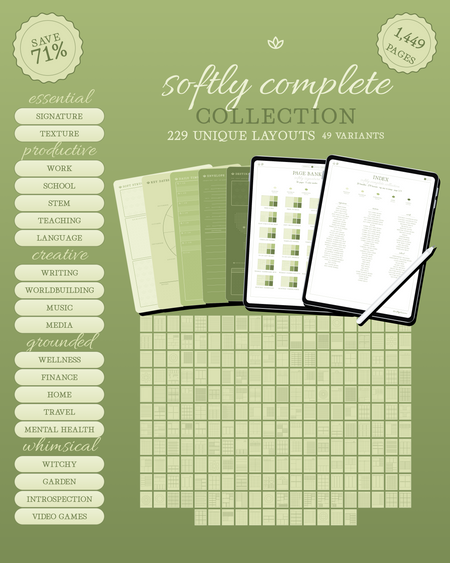 Softly Complete Collection — Sencha