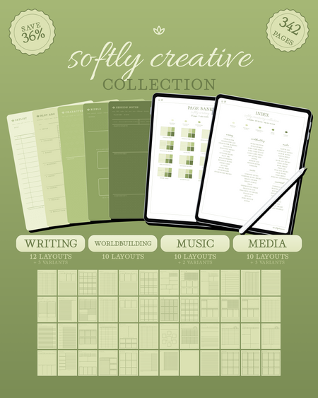 Softly Creative Collection — Sencha