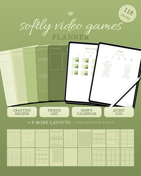 Softly Video Games Planner — Sencha