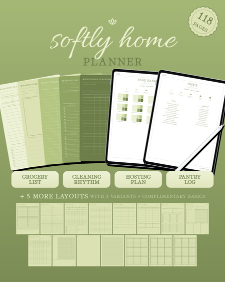 Softly Home Planner — Sencha