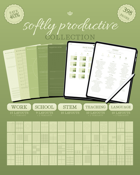 Softly Productive Collection — Sencha