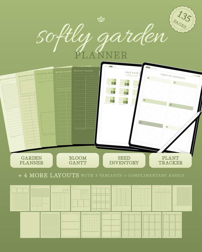 Softly Garden Planner