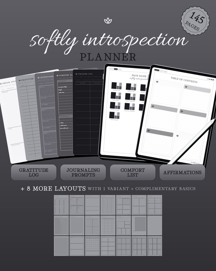 Softly Introspection Planner