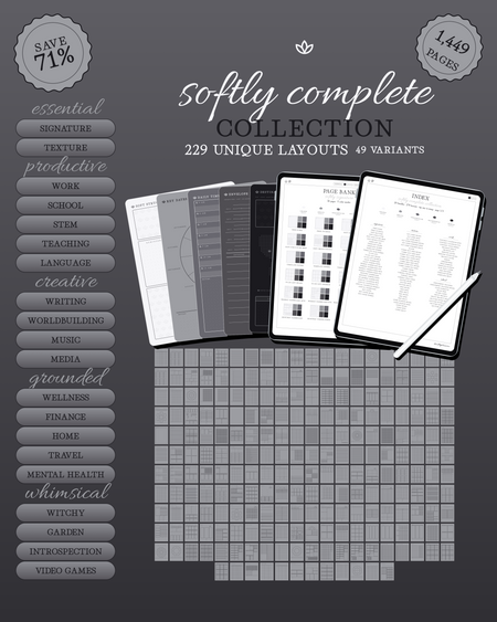 Softly Complete Collection — Shadow