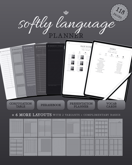 Softly Language Planner — Shadow