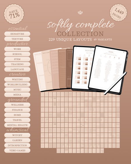 Softly Complete Collection — Tea