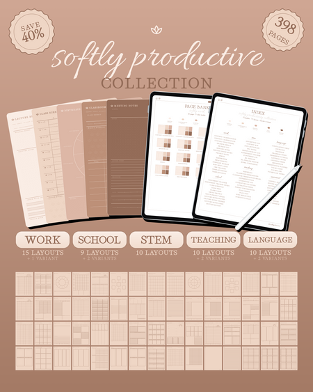 Softly Productive Collection — Tea