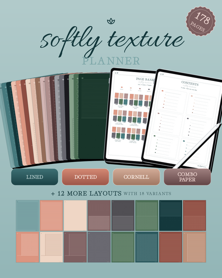 Softly Texture Planner — Terra