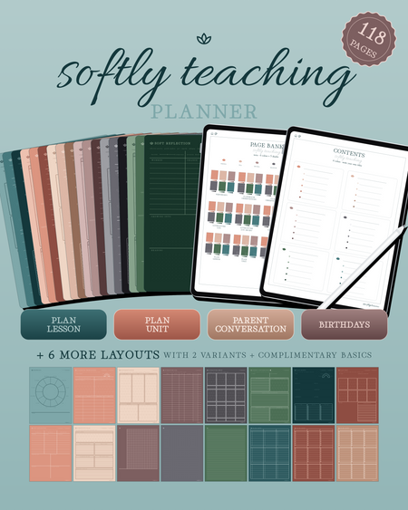 Softly Teaching Planner — Terra