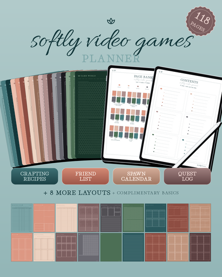 Softly Video Games Planner — Terra