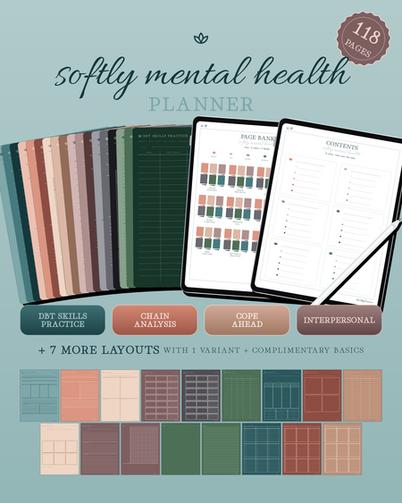 Softly Mental Health Planner — Terra