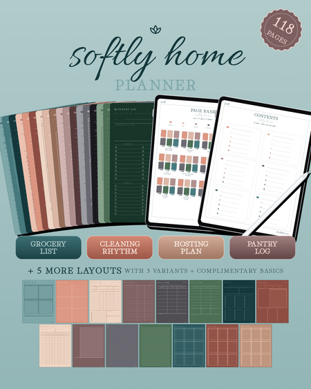 Softly Home Planner — Terra